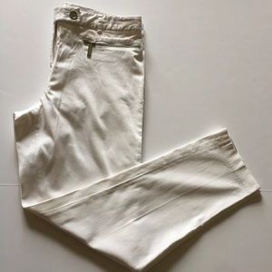 🔥SOLD🔥 MICHAEL KORS White Stretch Pants